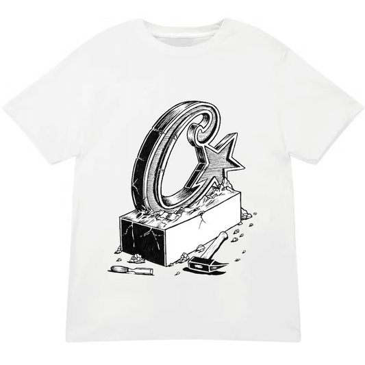 Corteiz Chisel Tee White by Corteiz in Clothing. Available at KershKicks for £95.00. A must-have for fans of Corteiz looking to elevate their style with this T-Shirt.