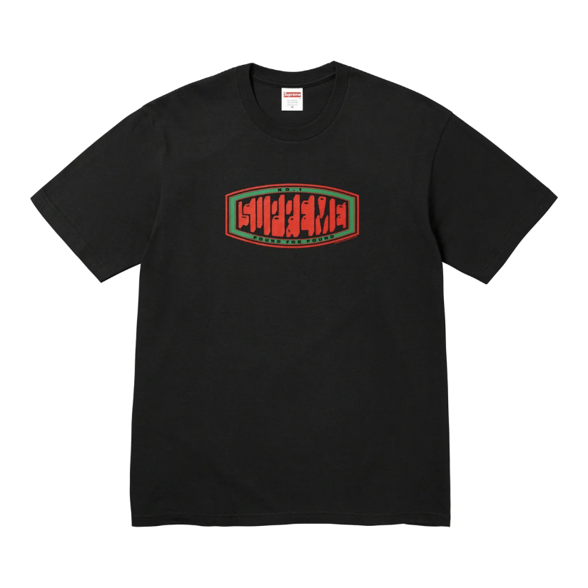 Supreme Pound Tee Black by Supreme from £56.00