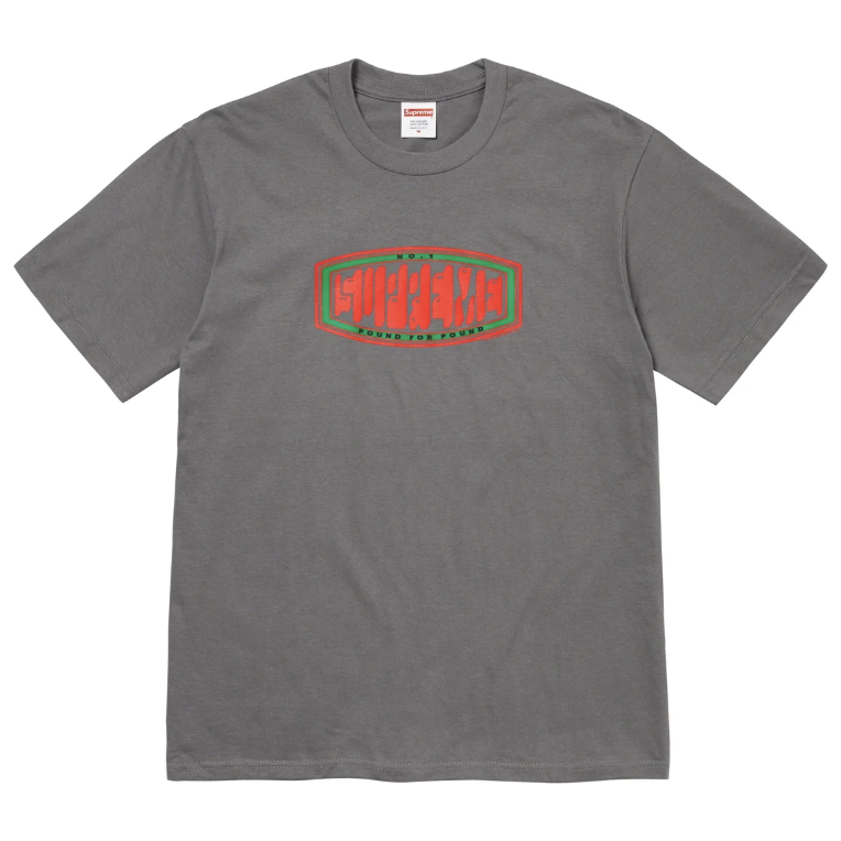 Supreme Pound Tee Charcoal by Supreme from £56.00