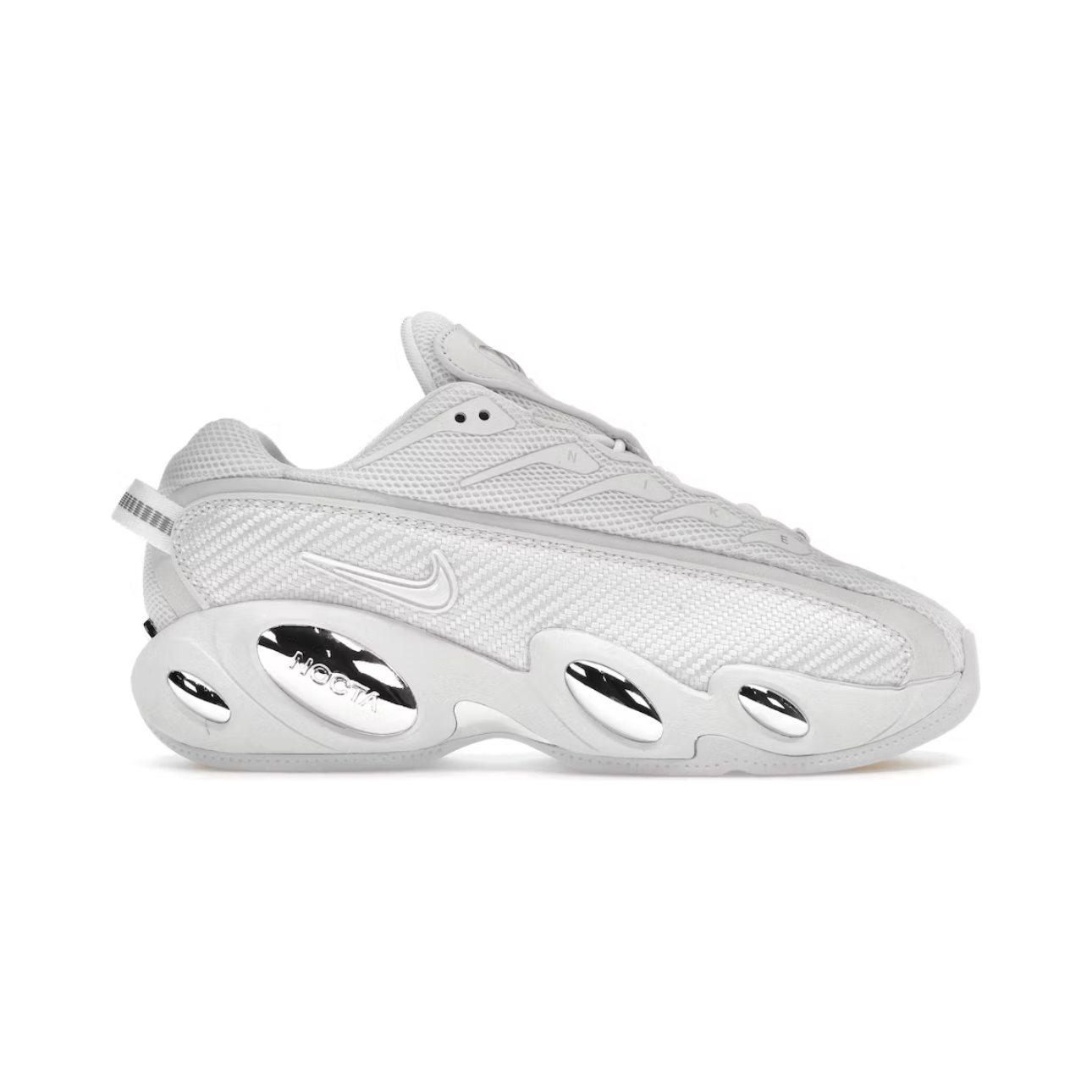 Nike NOCTA Glide Drake White Chrome Nike KershKicks