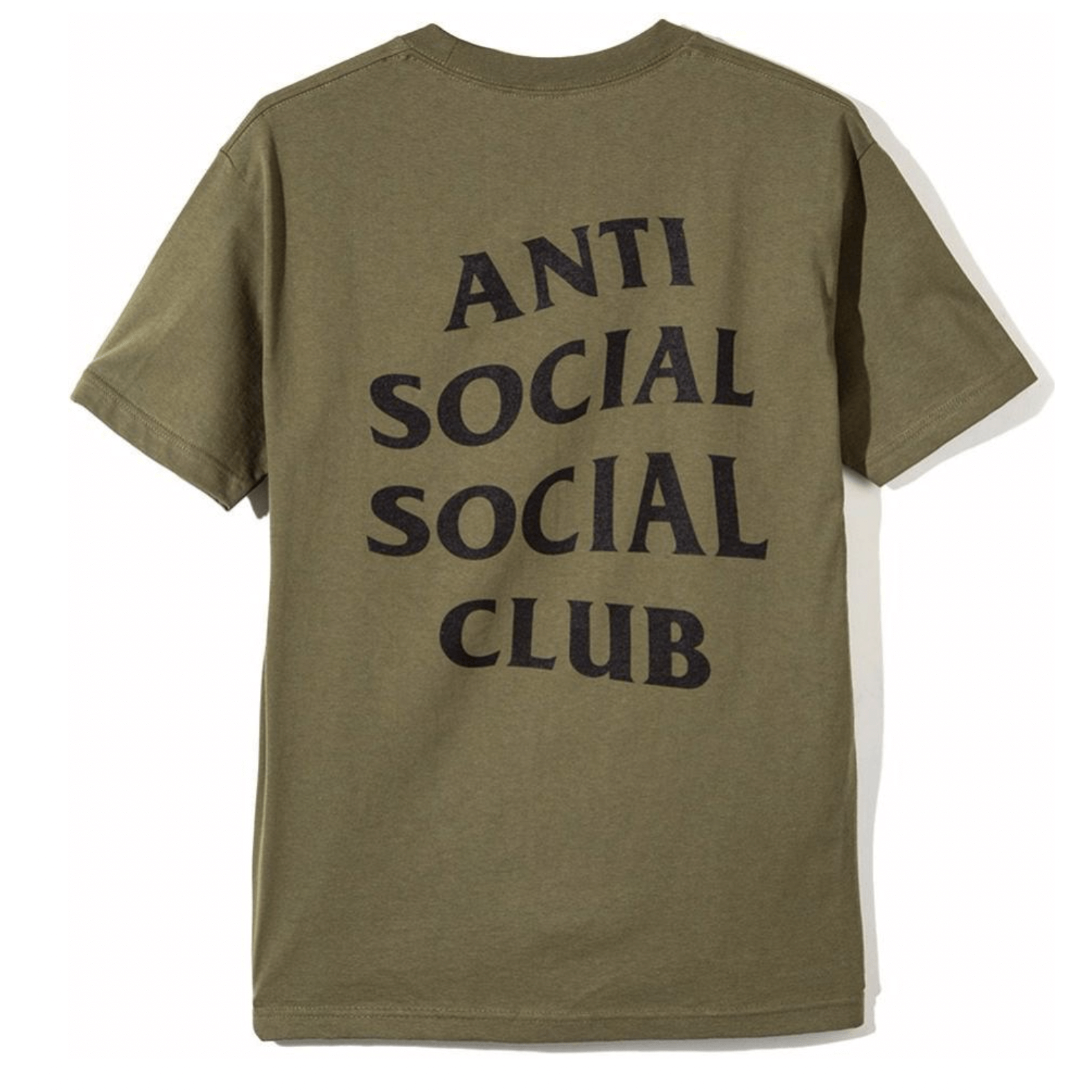 Anti Social Social Club Logo Tee - Olive by Anti Social Social Club in . Available at KershKicks for £80.00. A must-have for fans of Anti Social Social Club looking to elevate their style with this T-Shirt.