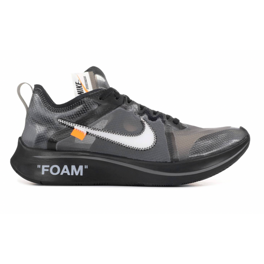 Nike Zoom Fly Off-White Black Silver by Nike from £280.00