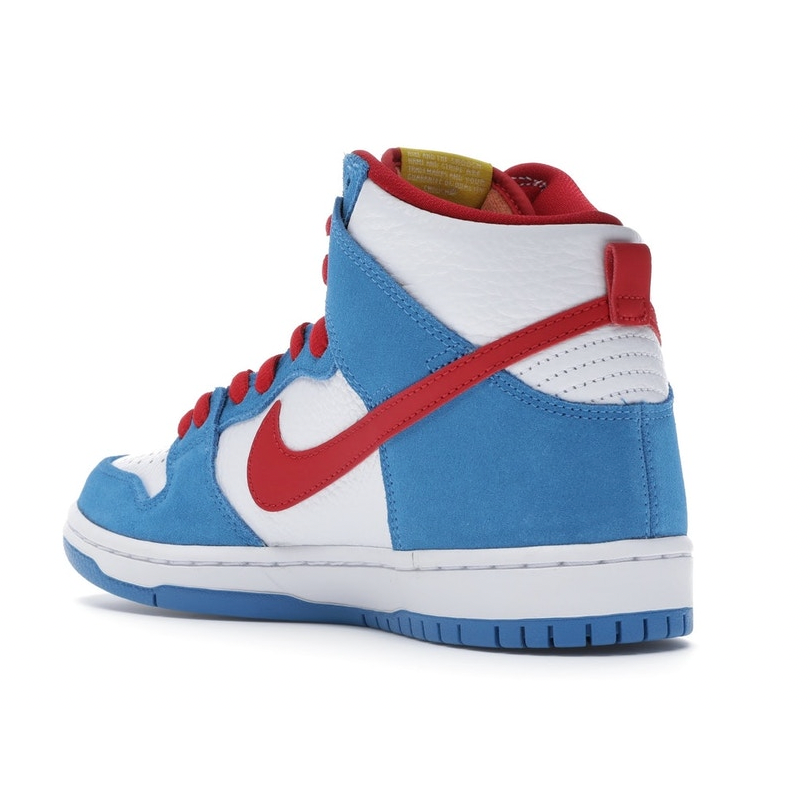 Nike SB Dunk High Kevin Perez Doraemon by Nike in Shoes. Available at KershKicks for £185.00. A must-have for fans of Nike looking to elevate their style with this Shoes.
