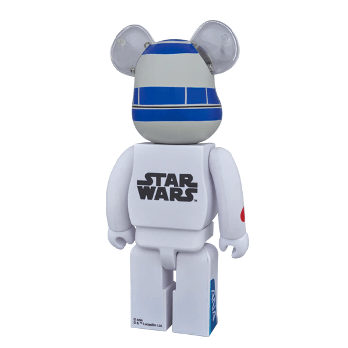 Bearbrick R2-D2 ANA Jet 400% White by Bearbrick in Clothing Accessories. Available at KershKicks for £275.00. A must-have for fans of Bearbrick looking to elevate their style with this Accessories.
