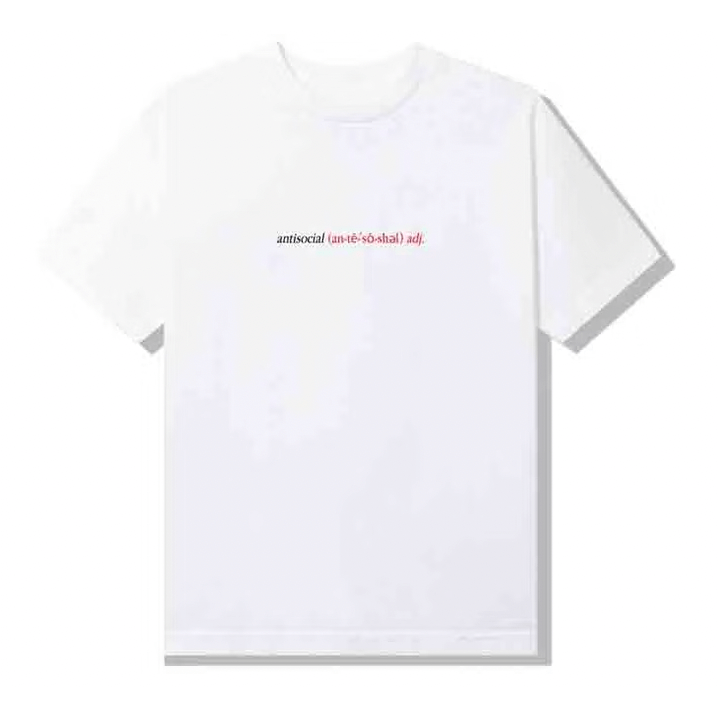 Anti Social Social Club Enrolled Tee White by Anti Social Social Club in Clothing. Available at KershKicks for £95.00. A must-have for fans of Anti Social Social Club looking to elevate their style with this T-Shirt.