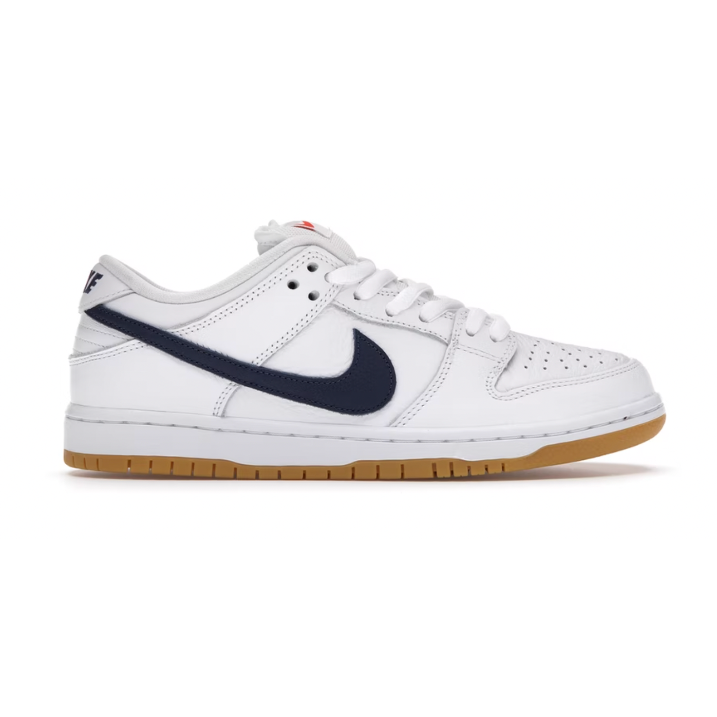 Nike SB Dunk Low Orange Label White Navy Nike KershKicks