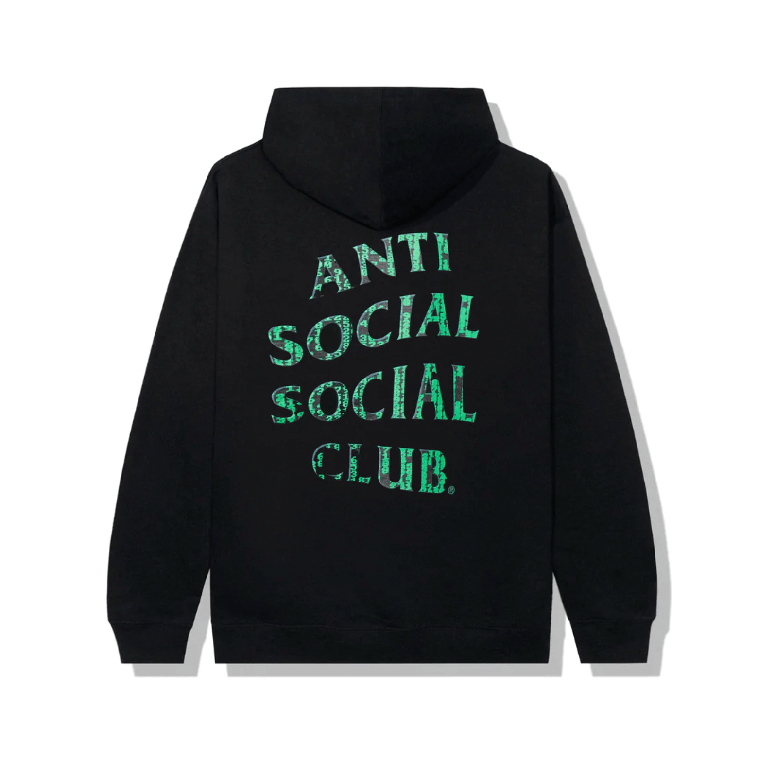 Anti social social club online hoodie with flowers