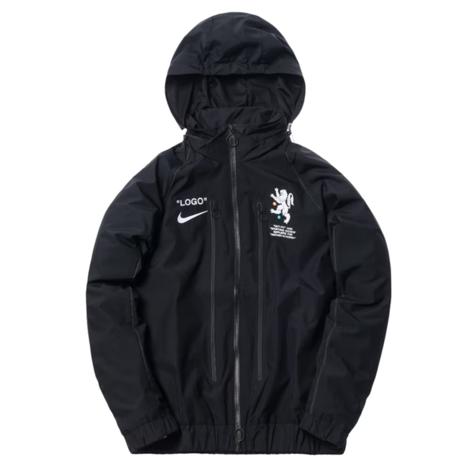 Nike off 2024 white track jacket