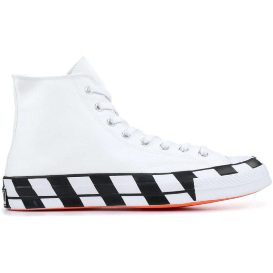 Converse Chuck Taylor All-Star 70s HI Off White by Off White in Shoes. Available at KershKicks for £285.00. A must-have for fans of Off White looking to elevate their style with this Shoes.