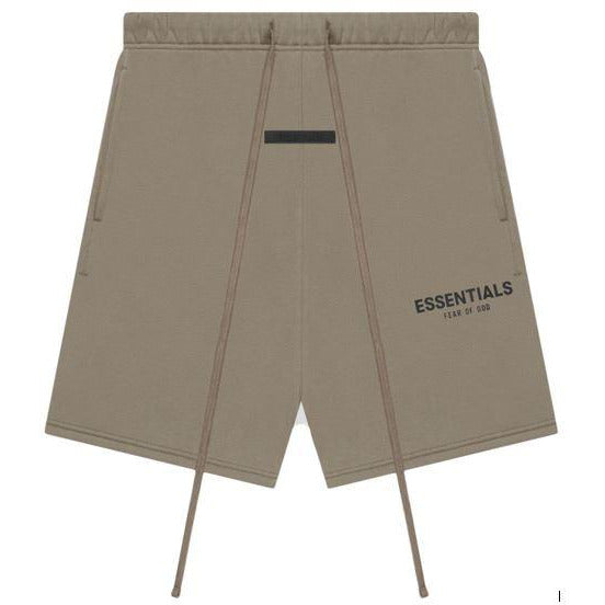 FEAR OF GOD ESSENTIALS Shorts (SS21) Taupe by Fear Of God in Shorts. Available at KershKicks for £175.00. A must-have for fans of Fear Of God looking to elevate their style with this Shorts.