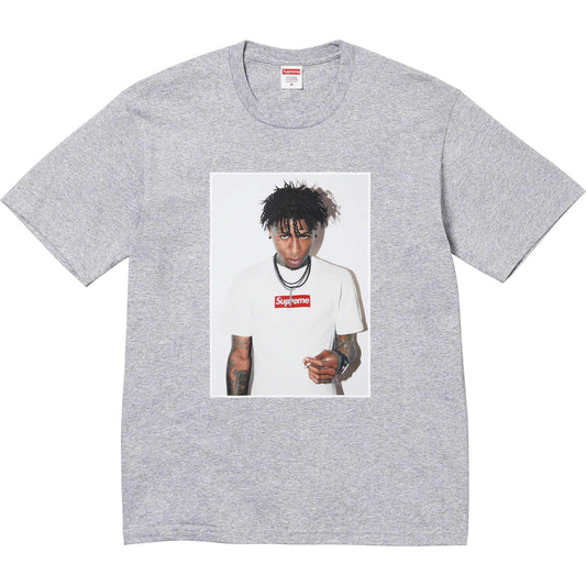 Supreme NBA Youngboy Tee Heather Grey by Supreme from £95.00