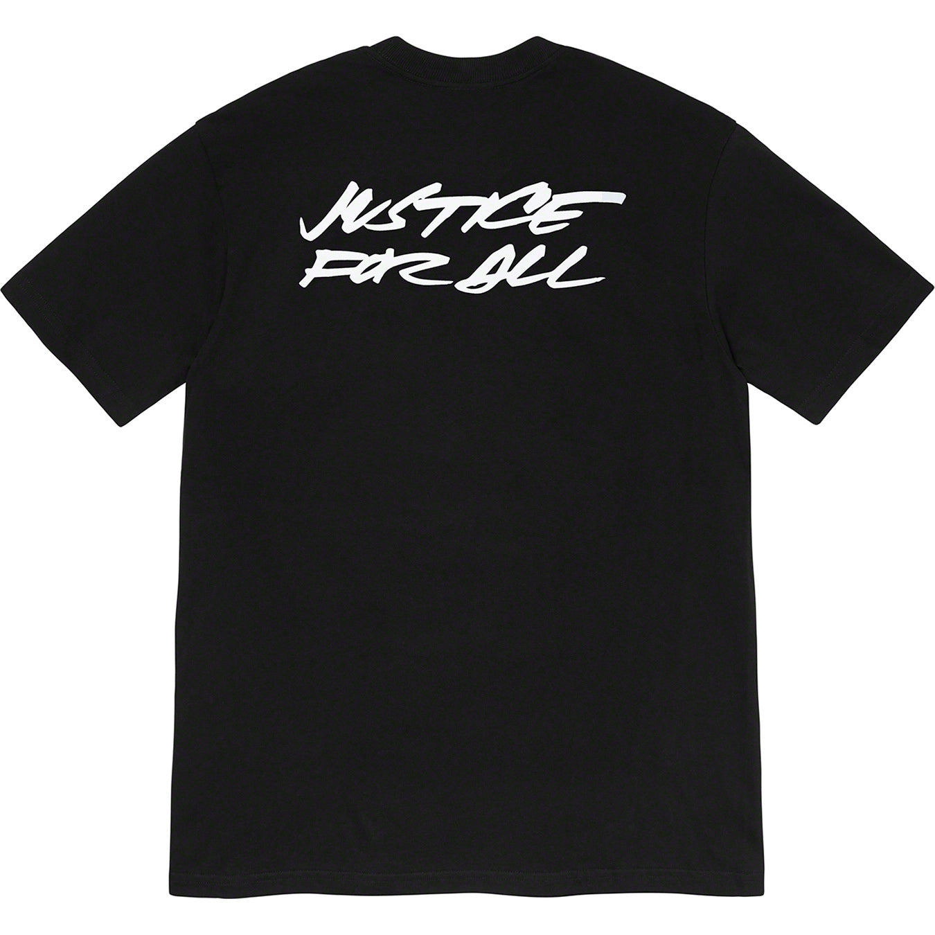 Supreme Futura Logo Tee - Black by Supreme in . Available at KershKicks for £90.00. A must-have for fans of Supreme looking to elevate their style with this T-Shirt.