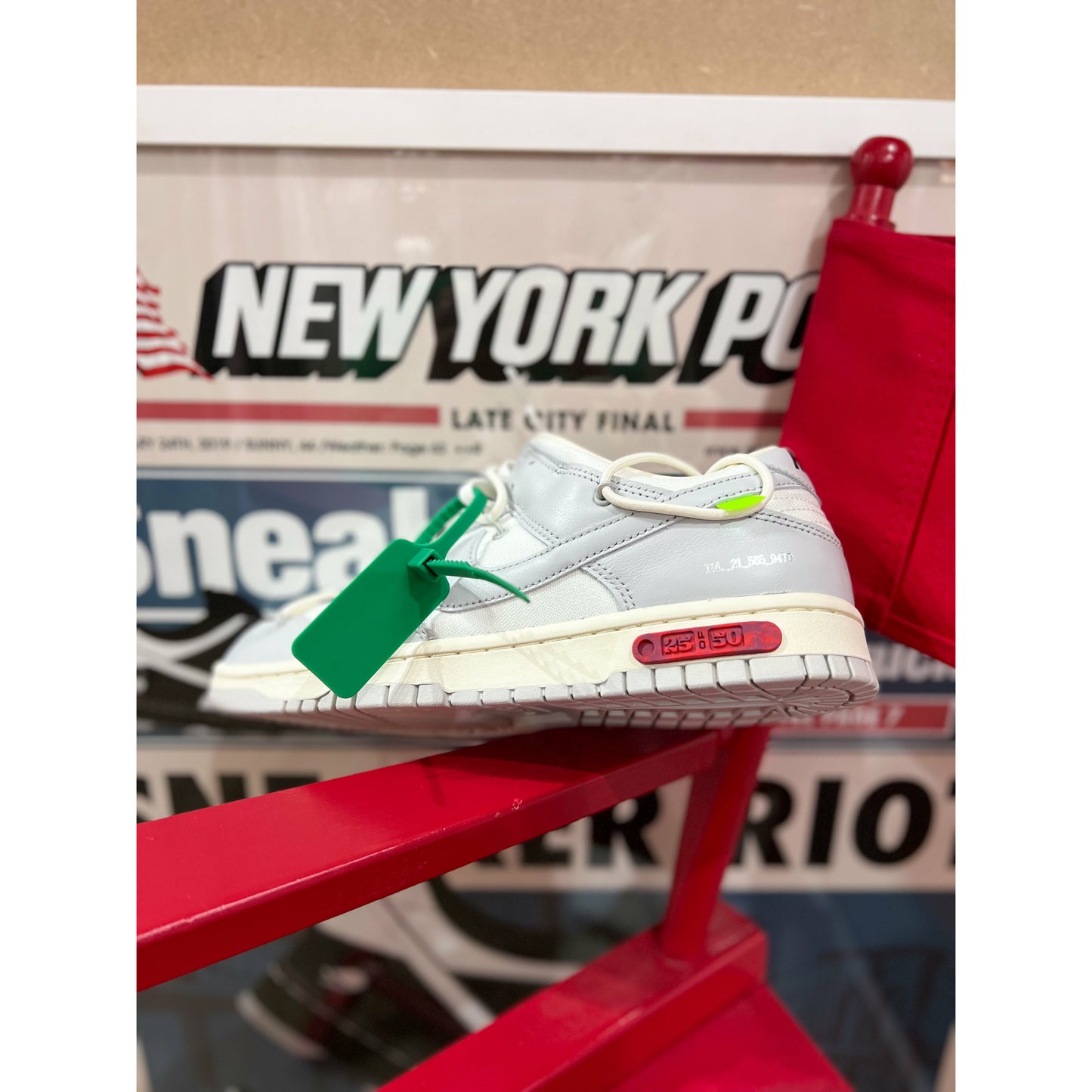 Nike Dunk Low Off-White Lot 25 by Nike from £540.00