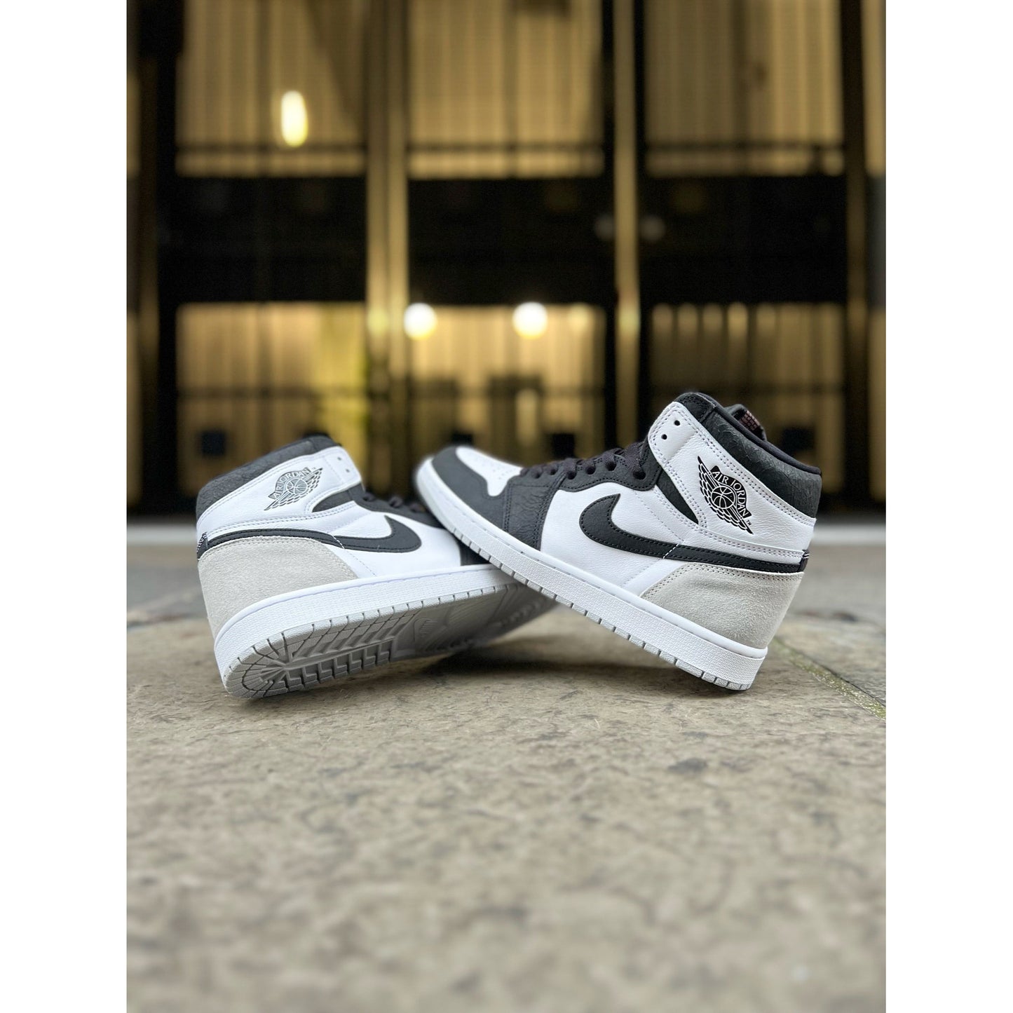 Jordan 1 Retro High OG Stage Haze by Jordan's in Shoes. Available at KershKicks for £250.00. A must-have for fans of Jordan's looking to elevate their style with this Shoes.