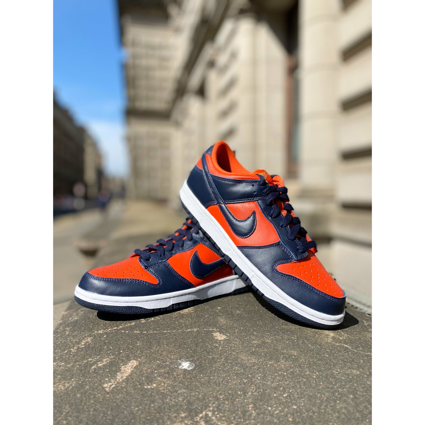 Nike Dunk Low SP Champ Colors University Orange Marine (2020) by Nike in Shoes. Available at KershKicks for £155.00. A must-have for fans of Nike looking to elevate their style with this Shoes.