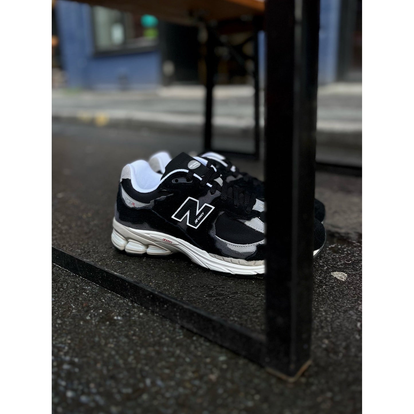 New Balance 2002R Protection Pack Black Grey by New Balance from £215.00