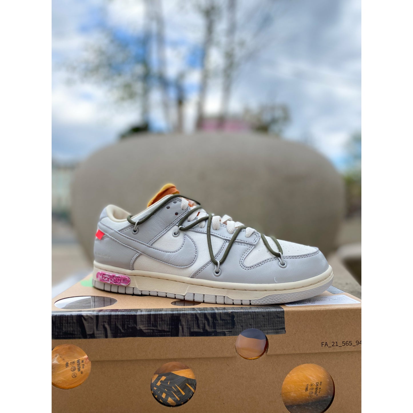 Nike Dunk Low Off-White Lot 22 by Nike from £360.00