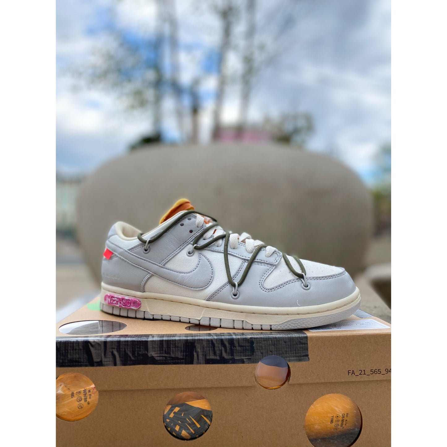 Nike Dunk Low Off-White Lot 22 by Nike in Shoes. Available at KershKicks for £400.00. A must-have for fans of Nike looking to elevate their style with this Shoes.