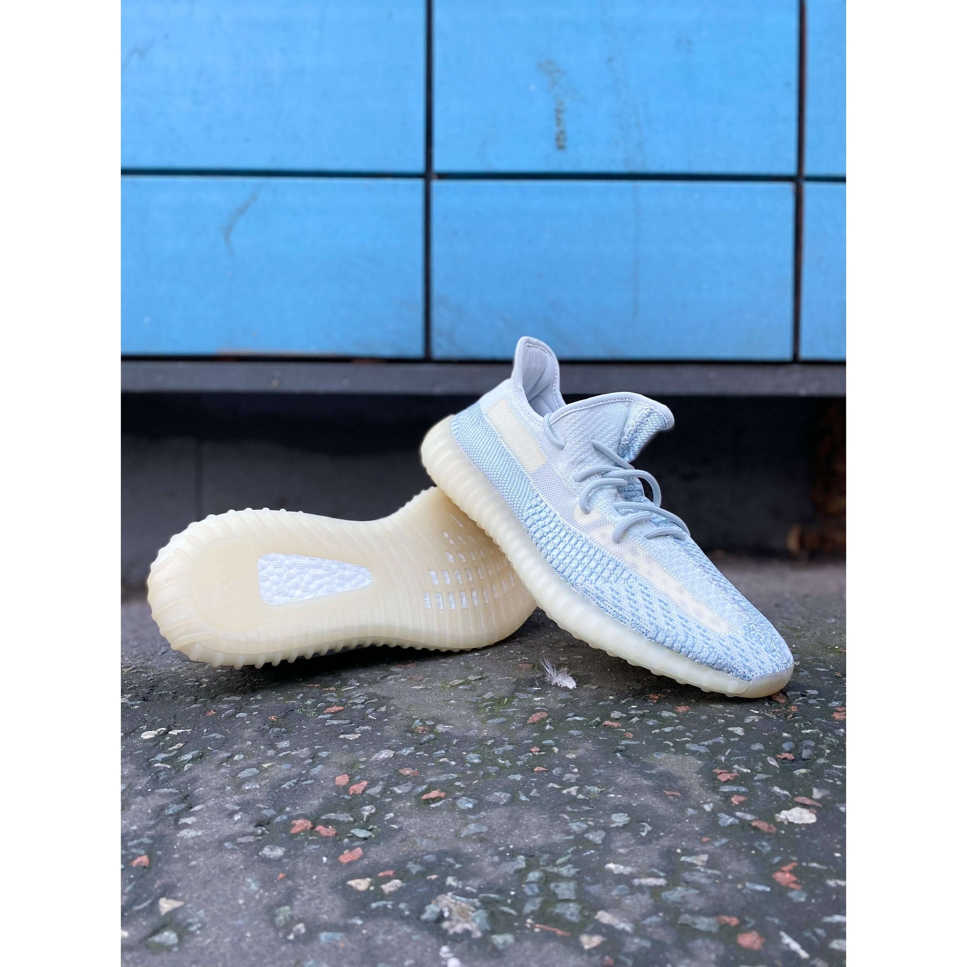 Adidas Yeezy Boost 350 V2 Cloud White (Non-Reflective) by Yeezy in Shoes. Available at KershKicks for £280.00. A must-have for fans of Yeezy looking to elevate their style with this Shoes.