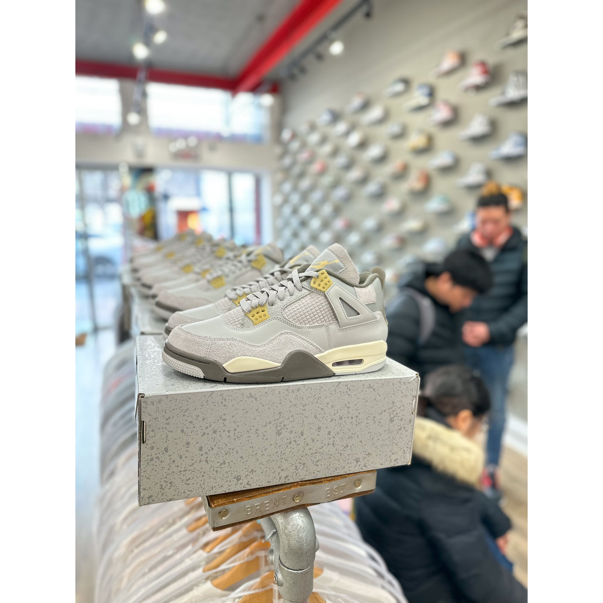 Jordan 4 Retro SE Craft Photon Dust by Jordan's in Shoes. Available at KershKicks for £285.00. A must-have for fans of Jordan's looking to elevate their style with this Shoes.