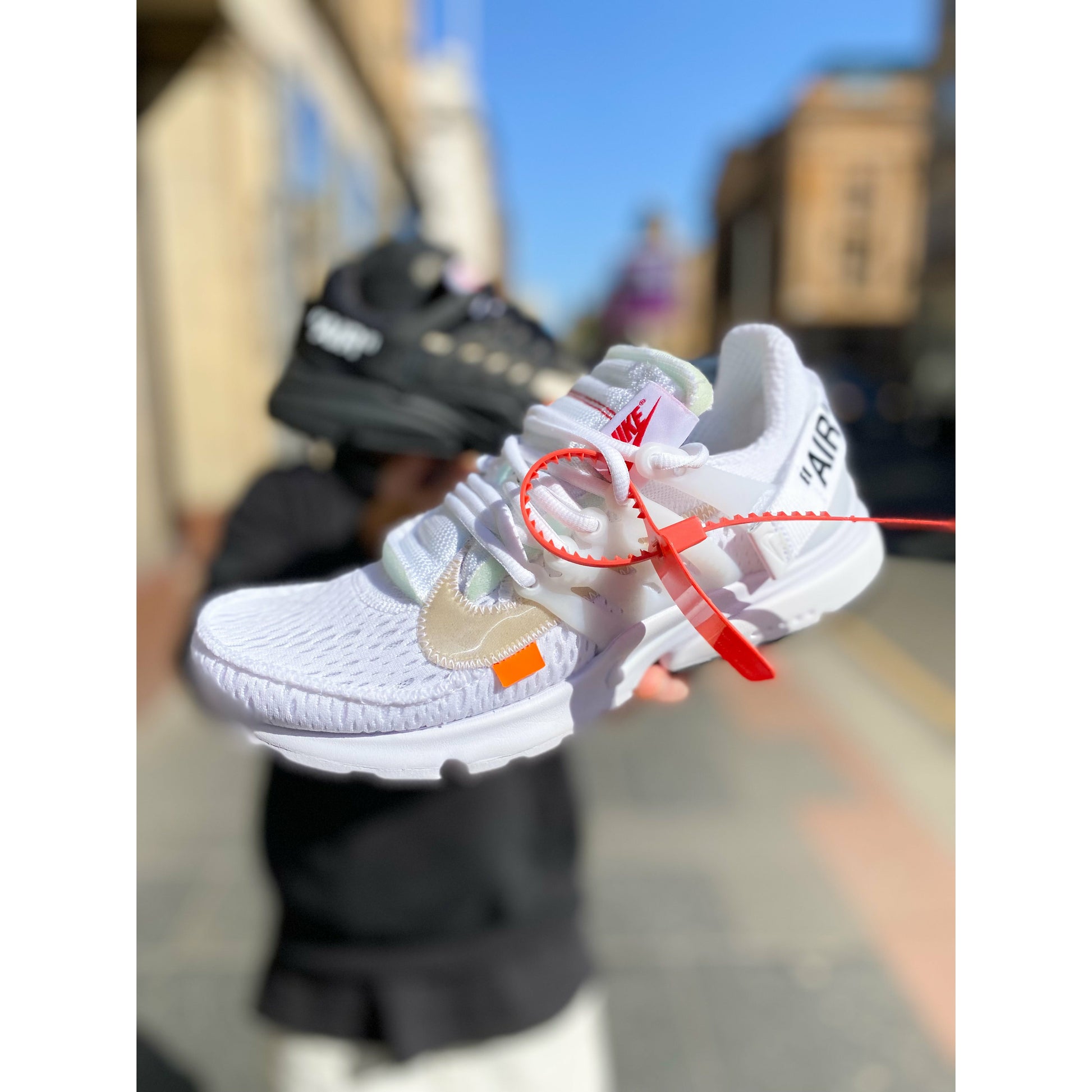 Nike Off White Air Presto White by Nike in Shoes. Available at KershKicks for £700.00. A must-have for fans of Nike looking to elevate their style with this Shoes.