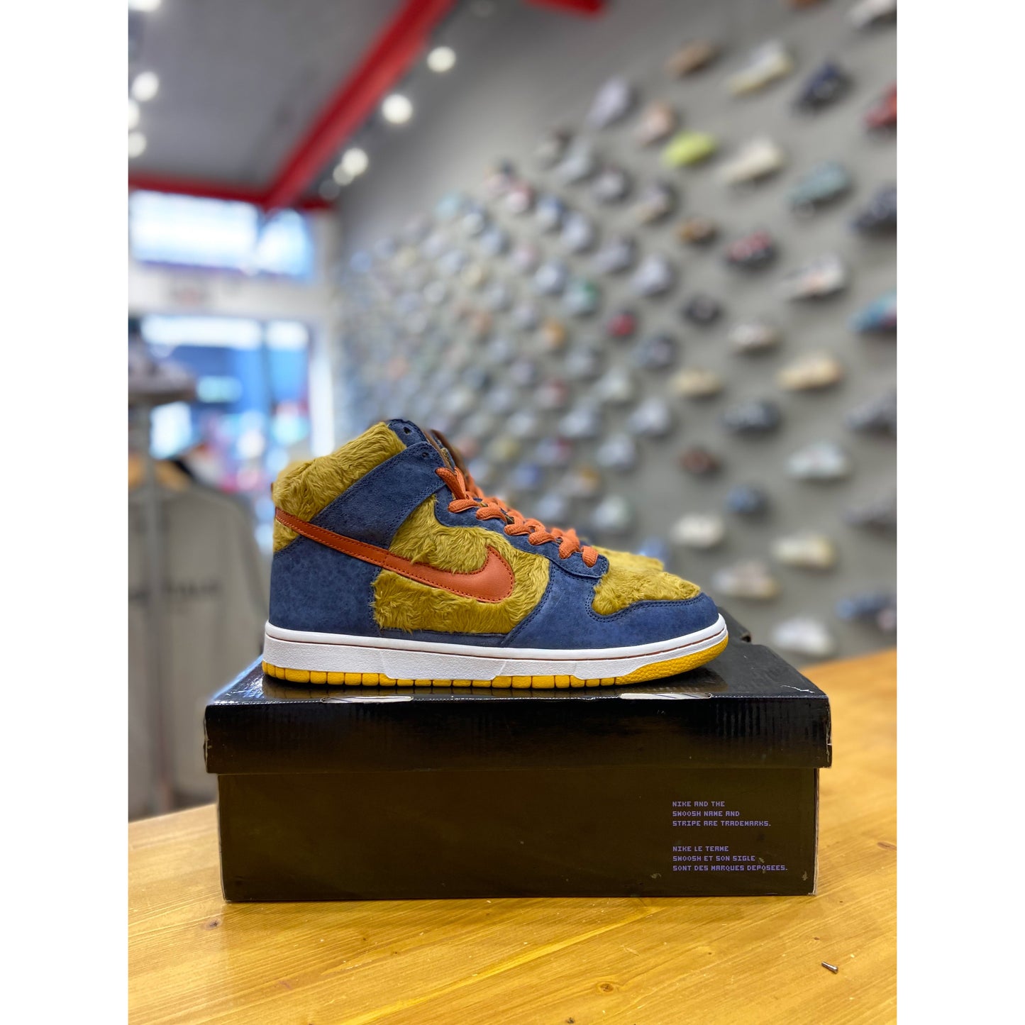 Nike SB Dunk High Papa Bear by Nike in Shoes. Available at KershKicks for £1600.00. A must-have for fans of Nike looking to elevate their style with this Shoes.