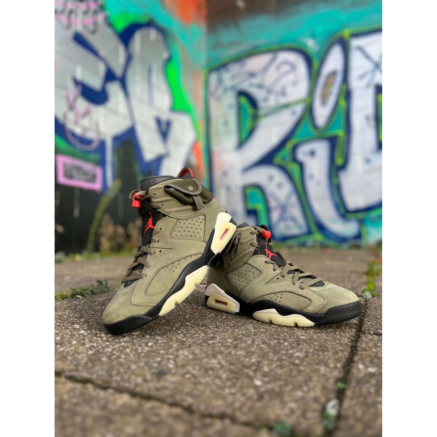 Air Jordan 6 Retro Travis Scott by Jordan's in Shoes. Available at KershKicks for £600.00. A must-have for fans of Jordan's looking to elevate their style with this Shoes.
