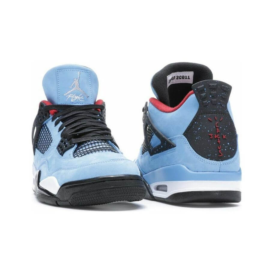 Air Jordan 4 Retro Travis Scott Cactus Jack by Jordan's in Shoes. Available at KershKicks for £1200.00. A must-have for fans of Jordan's looking to elevate their style with this Shoes.