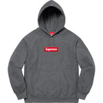 Supreme Box Logo Hooded Sweatshirt - Charcoal Supreme Box Logo Hooded Sweatshirt - Charcoal