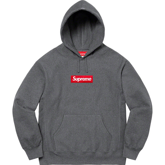 Supreme Box Logo Hooded Sweatshirt - Charcoal by Supreme from £240.00