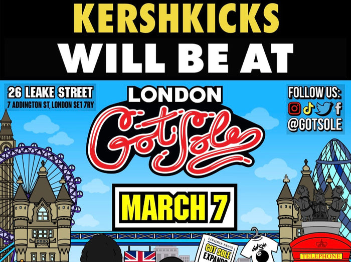 KershKicks Is Pulling Up to Got Sole London with eBay Live!