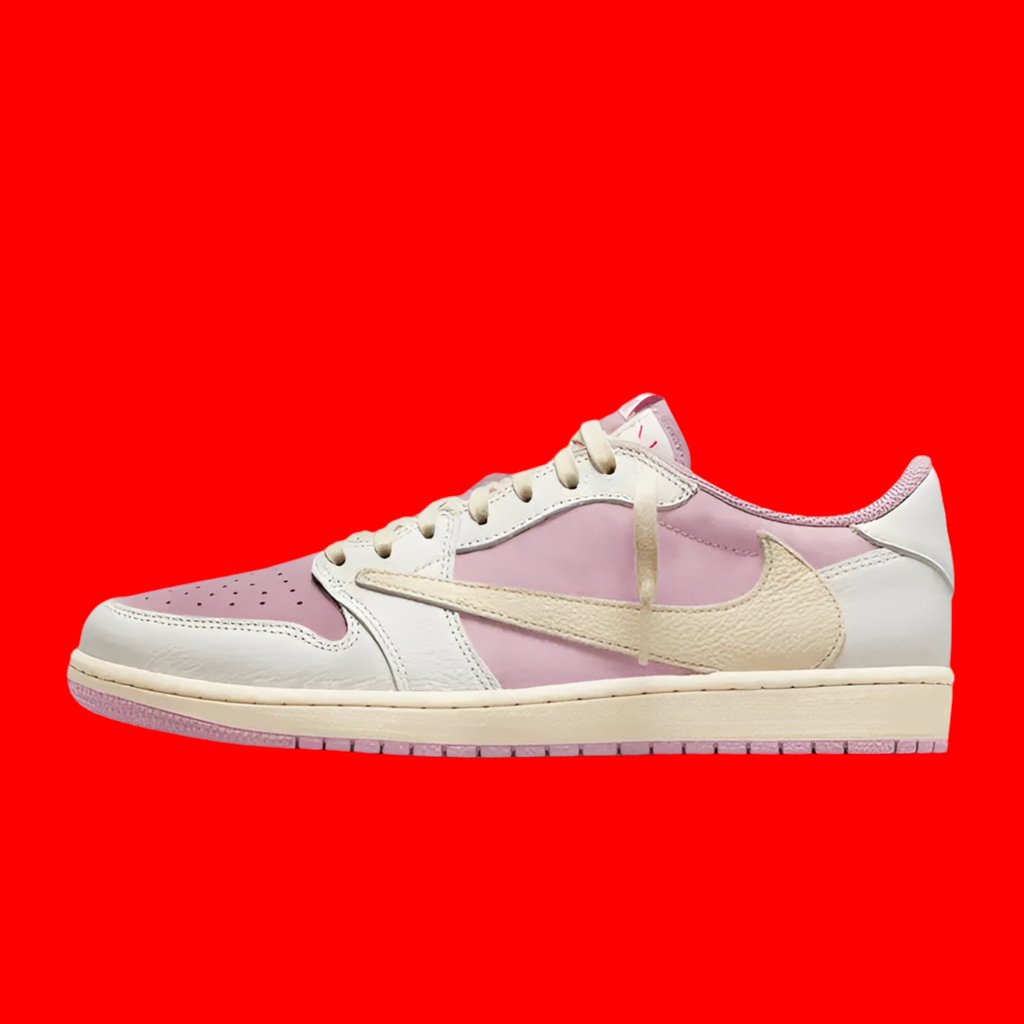 Travis Scott Spotted in Unreleased Jordan 1 Low “Shy Pink”