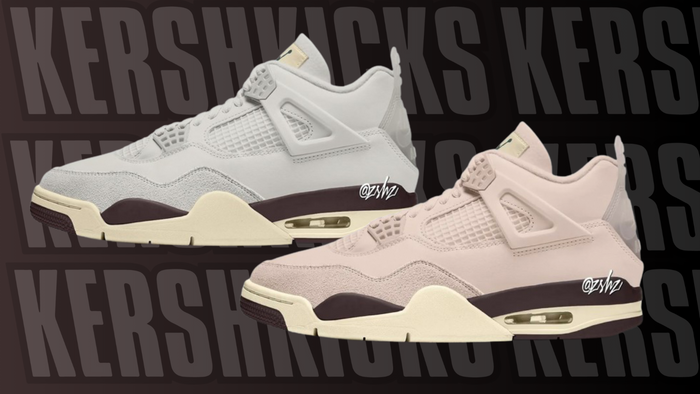 Two New Colourways of the Nike x A Ma Maniere Jordan 4 Are Coming