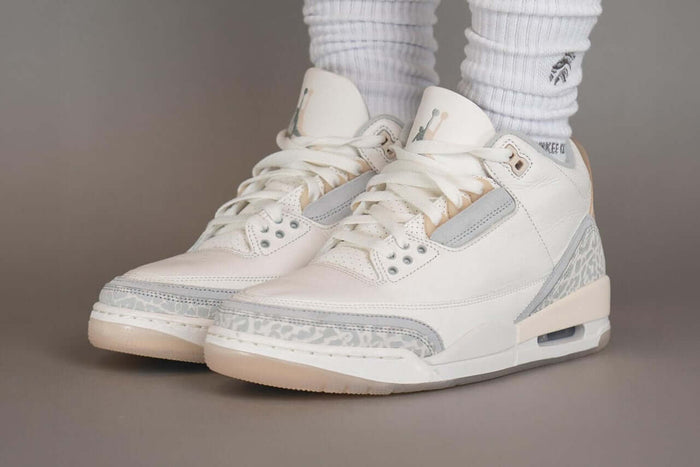 The Nike Air Jordan 3 Craft Ivory Oozes Luxury
