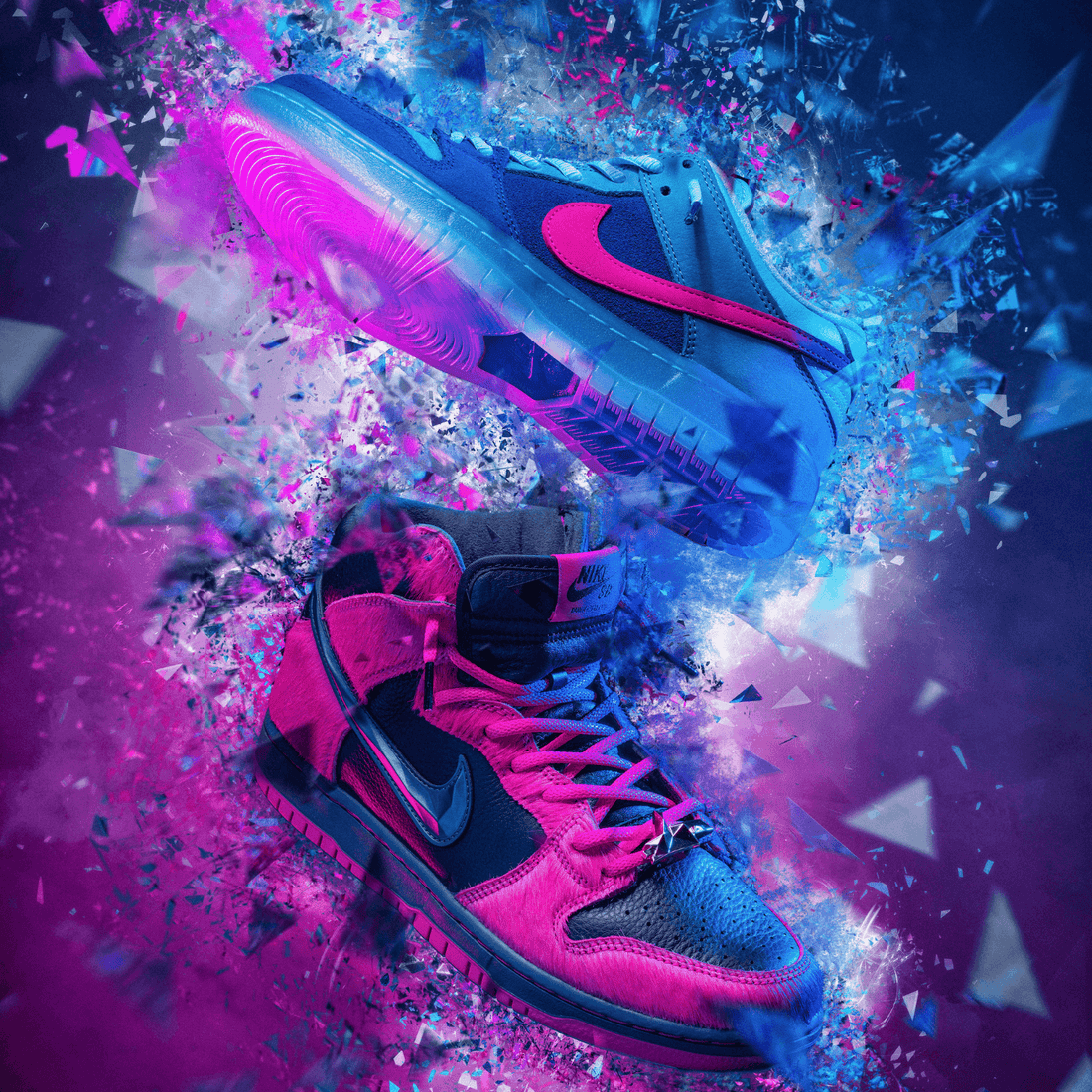 The Nike SB x Run the Jewels Dunk Pack is a Fire Duo