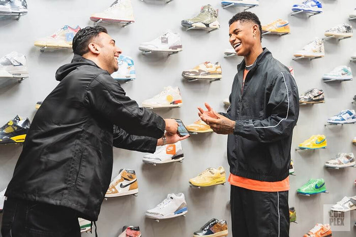 Kershkicks Hosts Complex Sneaker Shopping with Marcus Rashford