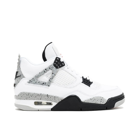 Jordan 4 Retro White Cement (2016) by Jordan's in Shoes. Available at KershKicks for £600.00. A must-have for fans of Jordan's looking to elevate their style with this Shoes.