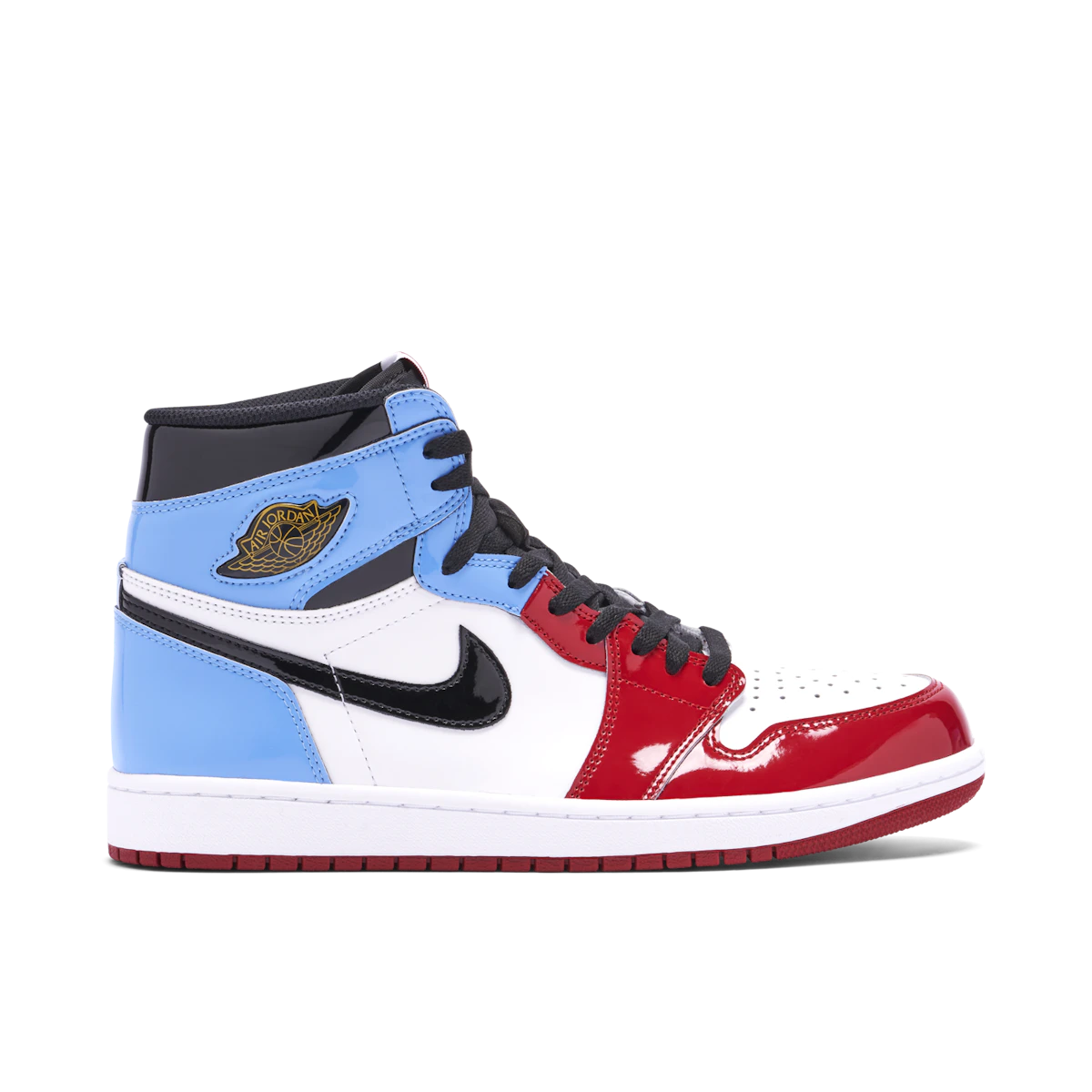 Air Jordan 1 Retro High Fearless UNC Chicago by Jordan's in Shoes. Available at KershKicks for £300.00. A must-have for fans of Jordan's looking to elevate their style with this Shoes.