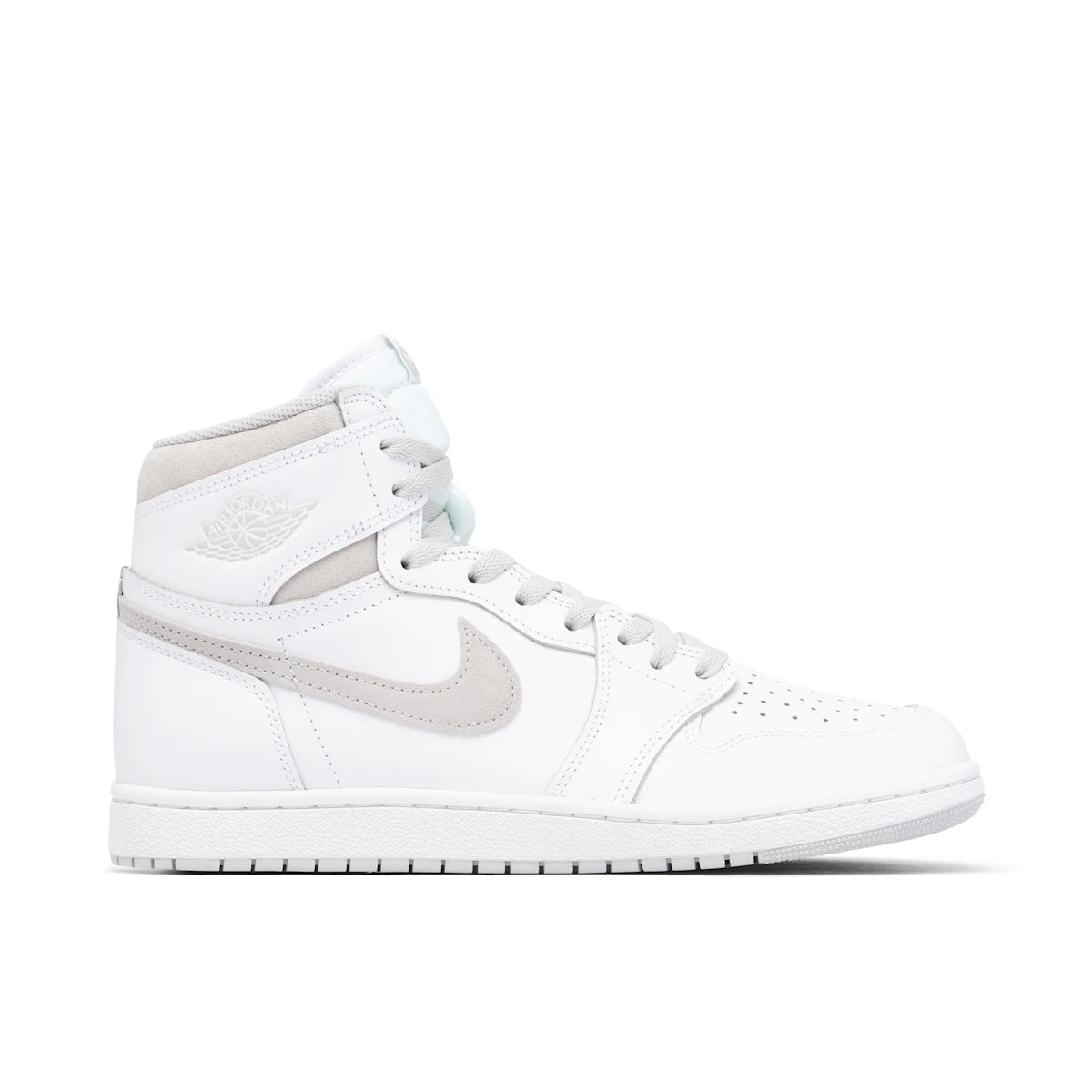 Jordan 1 Retro High 85 Neutral Grey by Jordan's in Shoes. Available at KershKicks for £350.00. A must-have for fans of Jordan's looking to elevate their style with this Shoes.