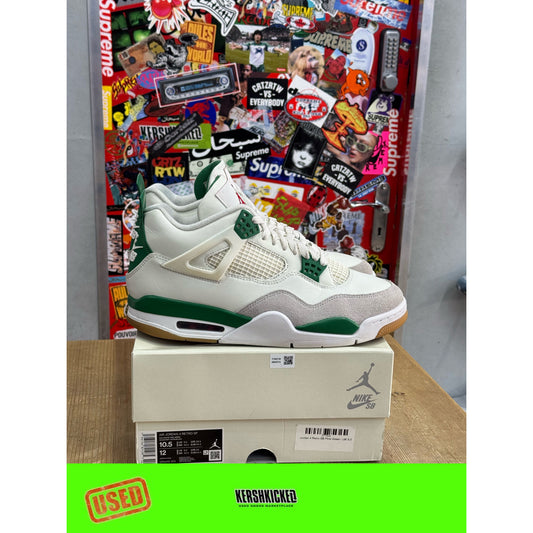 Jordan 4 Retro SB Pine Green UK 9.5