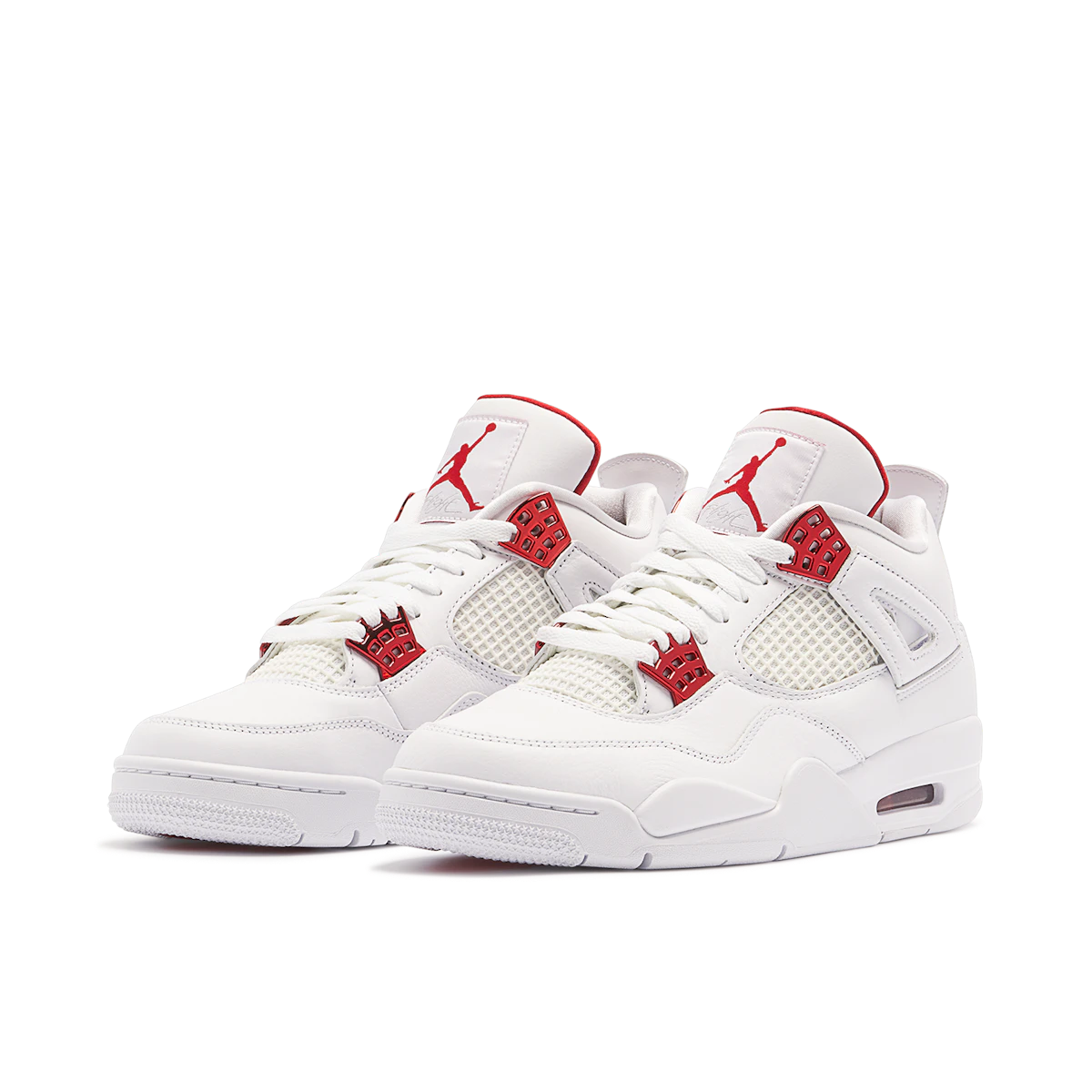 Jordan 4 Retro Metallic Red by Jordan's in Shoes. Available at KershKicks for £600.00. A must-have for fans of Jordan's looking to elevate their style with this Shoes.