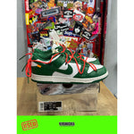 Nike Dunk Low Off-White Pine Green UK 8.5