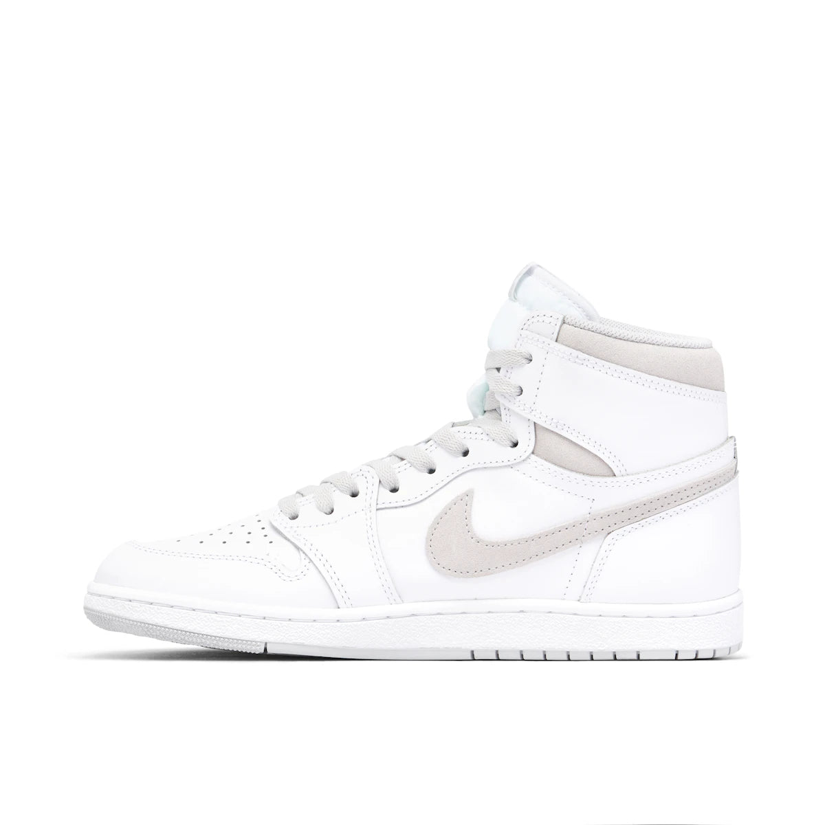 Jordan 1 Retro High 85 Neutral Grey by Jordan's in Shoes. Available at KershKicks for £350.00. A must-have for fans of Jordan's looking to elevate their style with this Shoes.