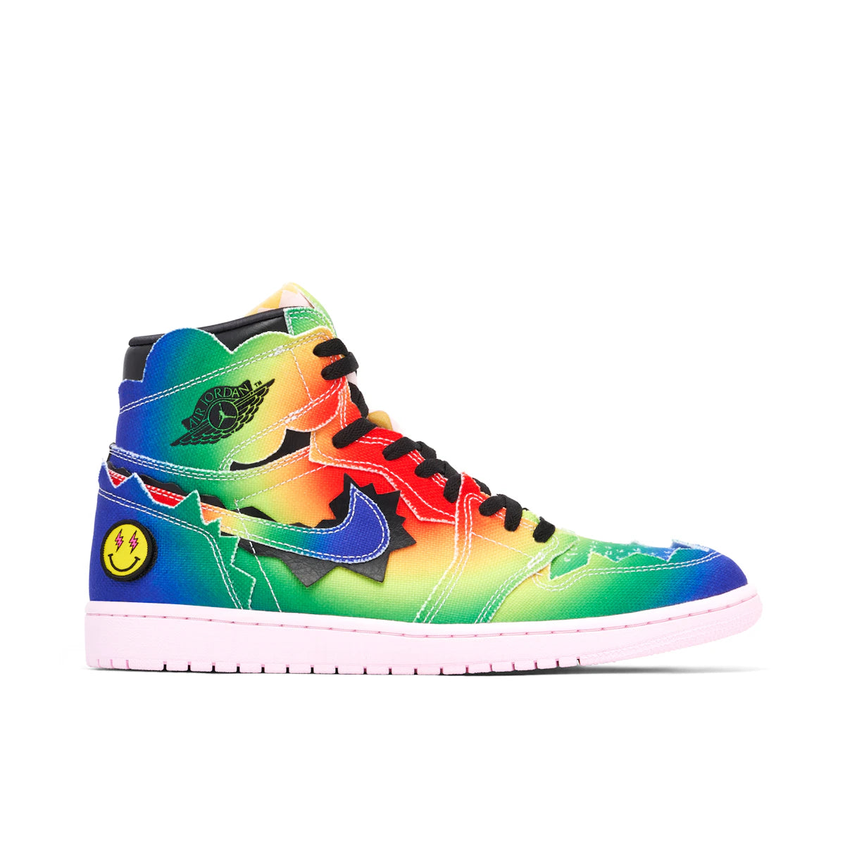 Jordan 1 Retro High J Balvin by Jordan's in Shoes. Available at KershKicks for £400.00. A must-have for fans of Jordan's looking to elevate their style with this Shoes.