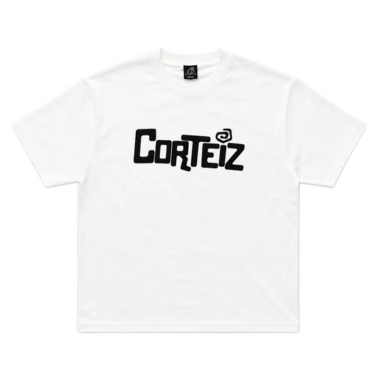 Corteiz Squiggly I Tee White