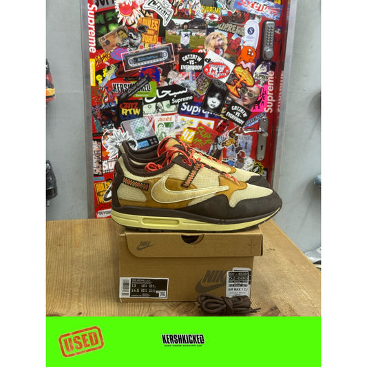 Nike Air Max 1 Travis Scott Cactus Jack Baroque Brown UK 12