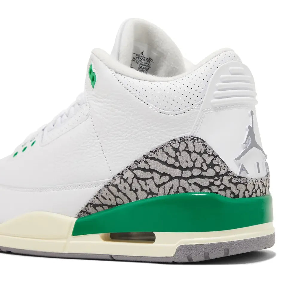 Jordan 3 Retro Lucky Green (Women's)