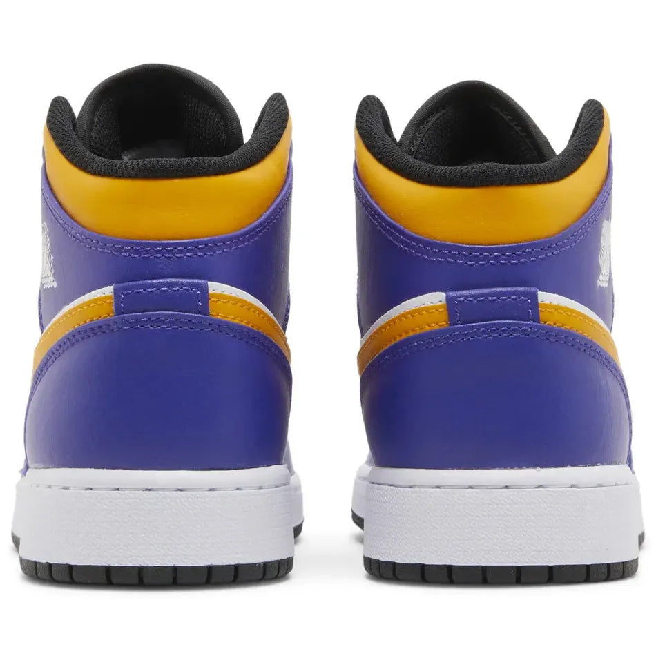 Air Jordan 1 Mid GS Lakers