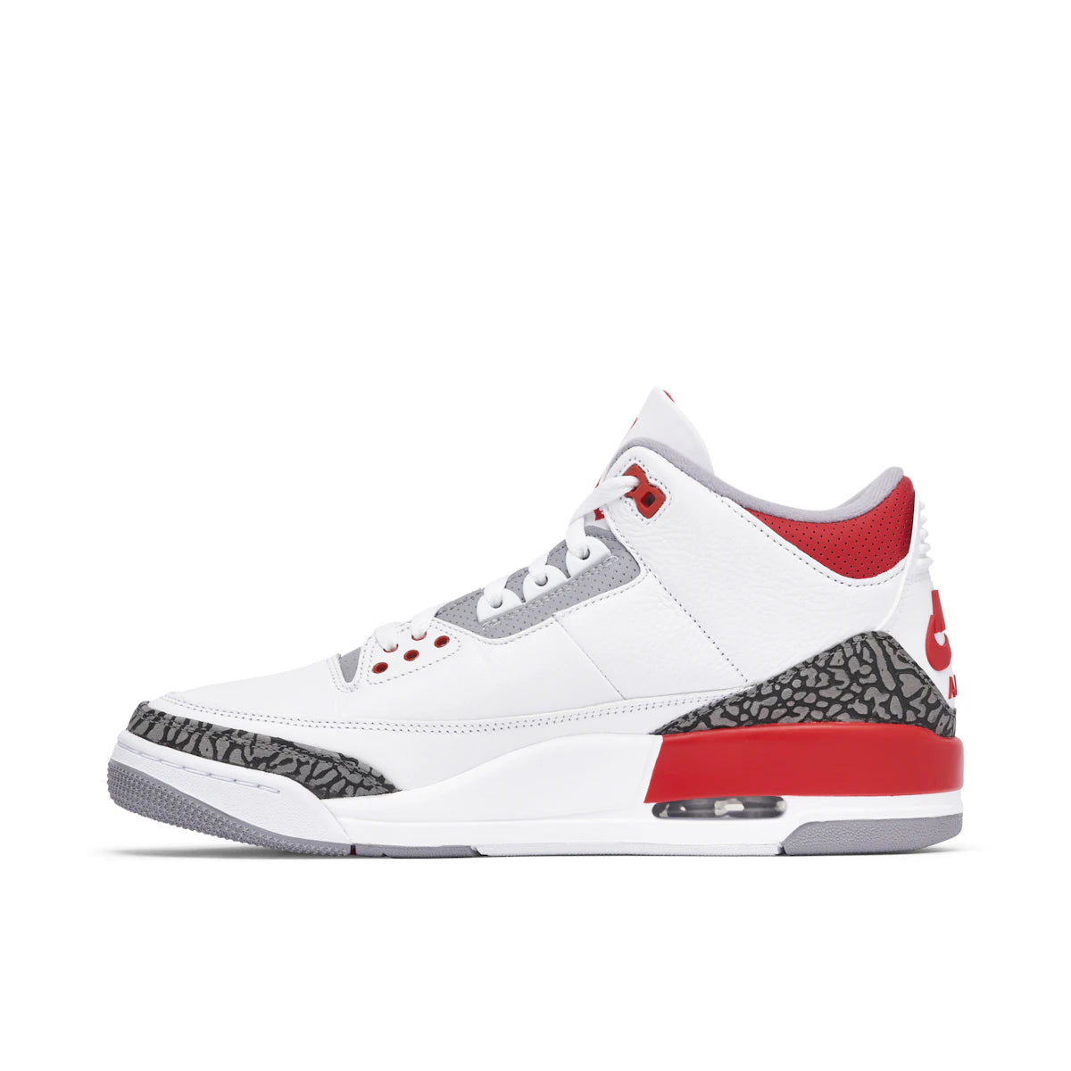 Jordan 3 Retro Fire Red (2022) by Jordan's in Shoes. Available at KershKicks for £250.00. A must-have for fans of Jordan's looking to elevate their style with this Shoes.