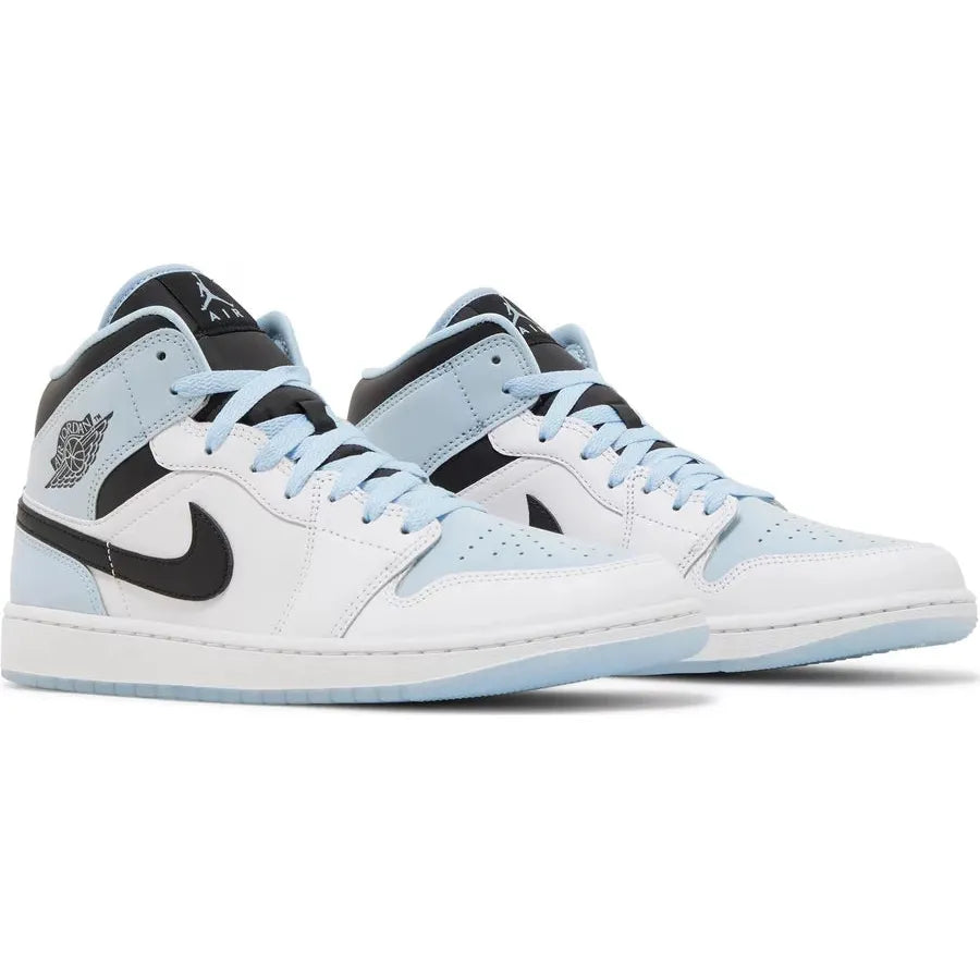 Jordan 1 Mid SE Ice Blue (2023) by Jordan's in Shoes. Available at KershKicks for £160.00. A must-have for fans of Jordan's looking to elevate their style with this Shoes.